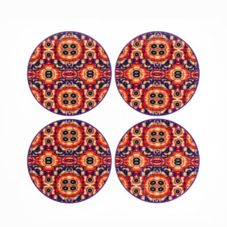 Manu Flora-Fauna Placemats - anemone kaleidoscope
