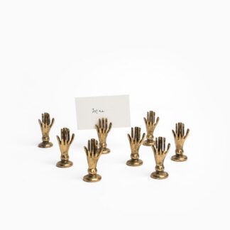 Doing Goods Hand Card Holders, set of 12, M&B Registry