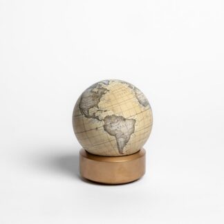 Bellerby & Co. Yellow Ochre Pocket Globe