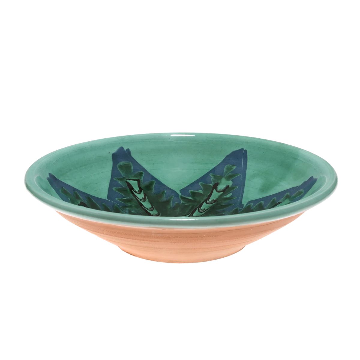 CI ‘Ariadne’ Turquoise Pasta Bowl, G&B Registry