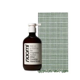 After-Cooking Hand Scrub + Tea Towel