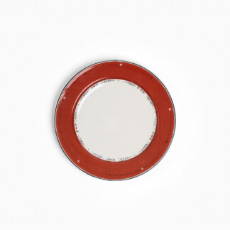 LP ‘Alpine’ Dinnerware - dessert plate, red