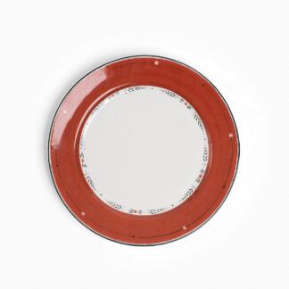 LP ‘Alpine’ Dinnerware - dinner plate, red