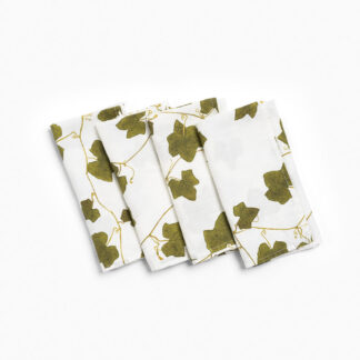 SB ‘Ivy’ Linens - napkins, set of 4
