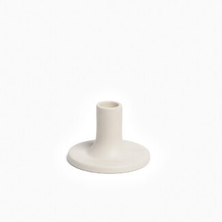 TFS Ceramic Taper Holder - matte white, medium