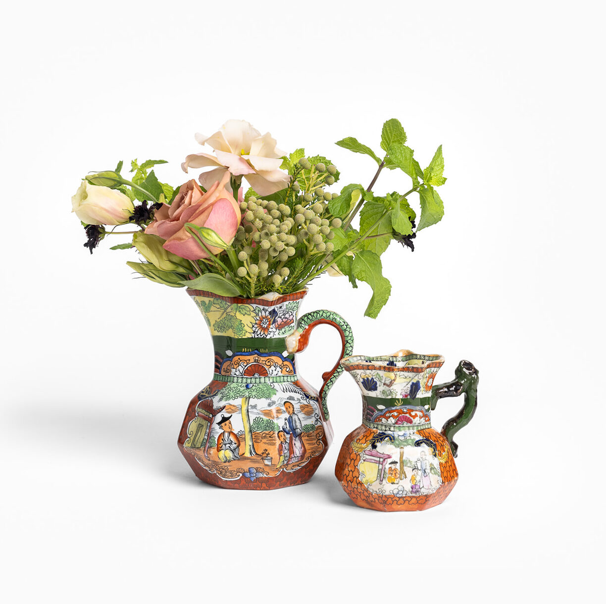 Mason’s Ironstone Chinoiserie Jugs - Image 2