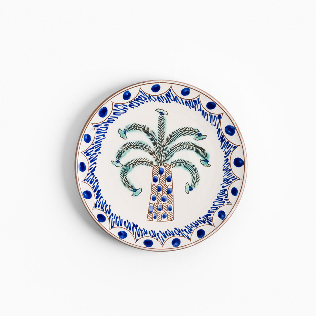 Anūt ‘Dancing Palm’ Dinner Plate